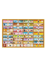 POSTER: KISREI ALEF BEIS-YIDDISH 19"X27"