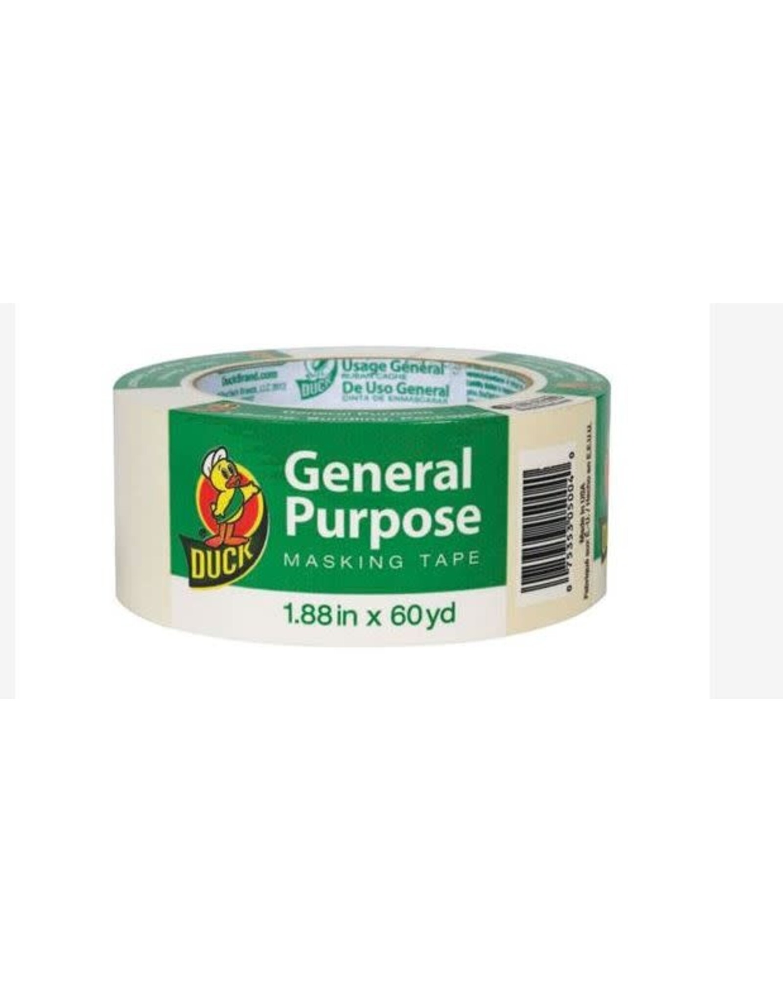 DUCK GENERAL MASKING TAPE:   1.88"x60 YARDS - BEIGE