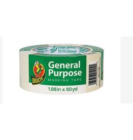 DUCK GENERAL MASKING TAPE:   1.88"x60 YARDS - BEIGE