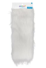 CRAFT FUR - 9x12 -LONG PILE  WHITE