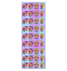 incento magic STICKERS CLOWNS DIE-CUT - 6 SHEETS - 216 STICKERS