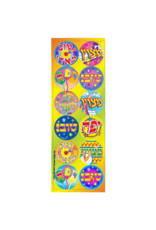 incento magic STICKERS: HEBREW MOTIVATIONAL - 6 SHEETS