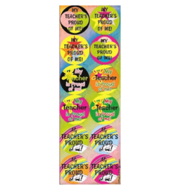 STICKERS: MY TEACHER IS PROUD OF ME - 6 SHEETS