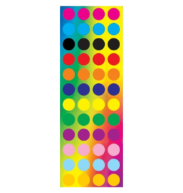 incento magic COLOR CODING STICKER: 15MM,  ROUND ASSORTED COLORS 6 SHEETS