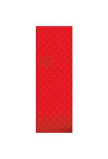 incento magic COLOR CODING STICKER - RED  - 5 ACROSS - 6 SHEETS