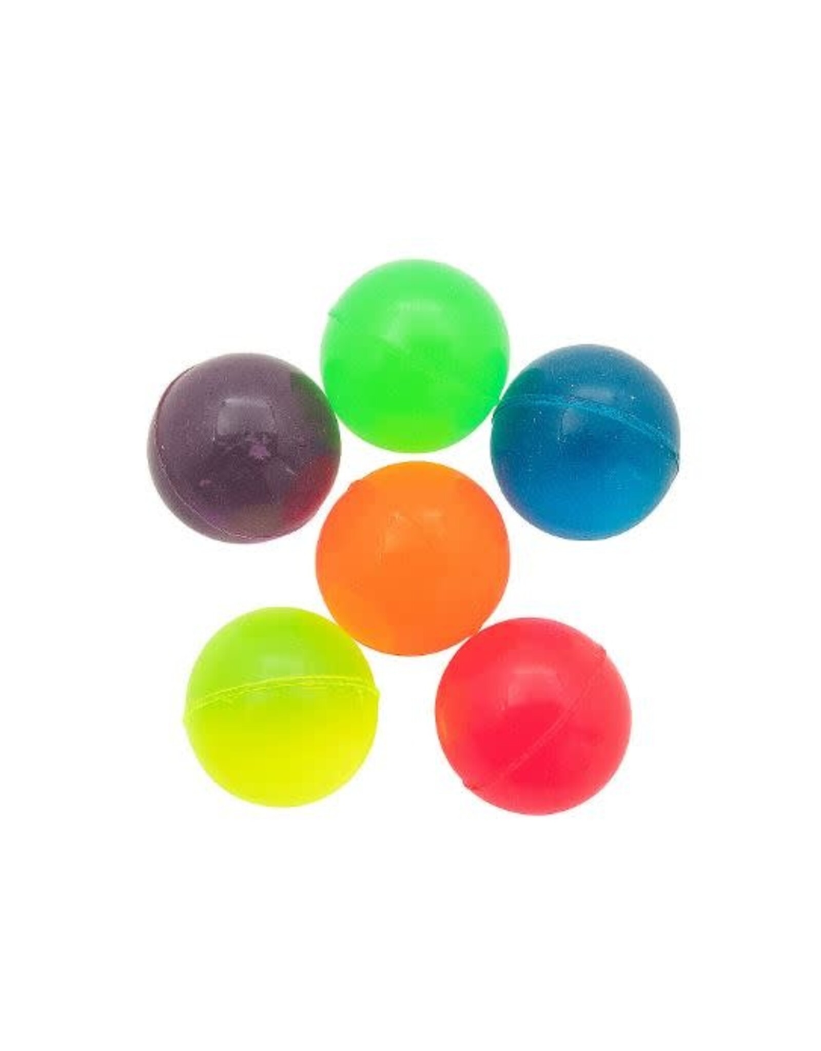 BOUNCY BALL - BRIGHT NEON - 1'' - 144 PACK
