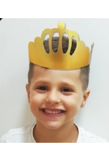 GOLD FOIL CROWNS 18 PACK
