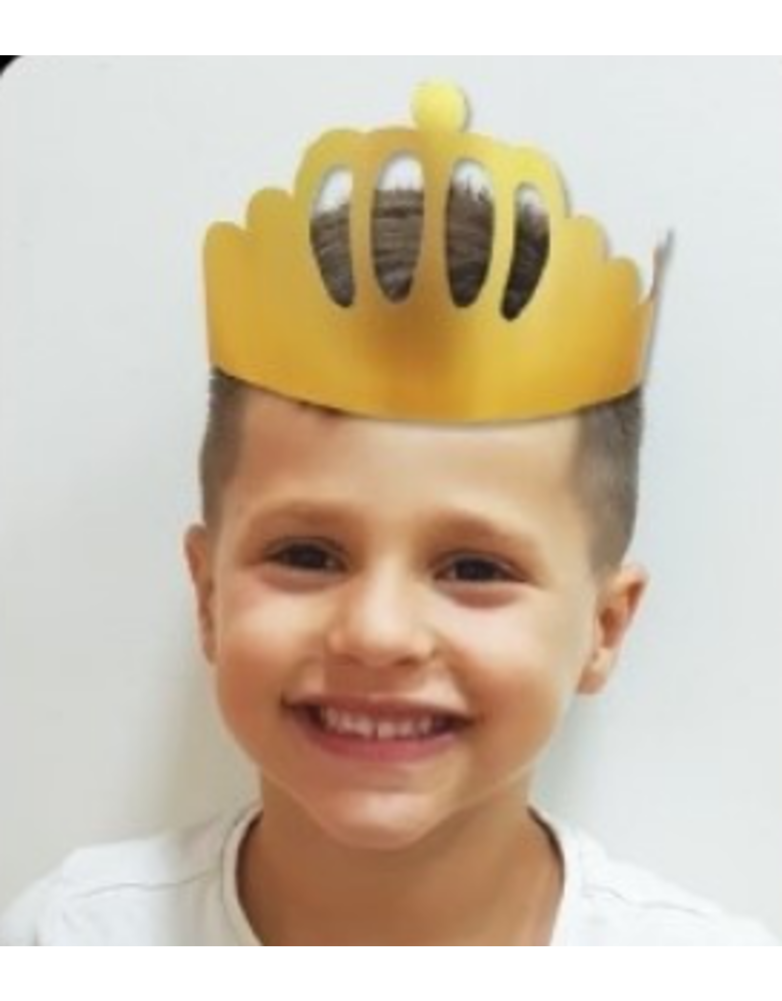 GOLD FOIL CROWNS 18 PACK