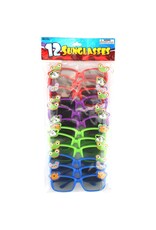 CHILDREN SUNGLASSES: ANIMALS - 12 PACK
