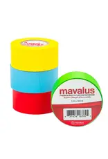 MAVALUS TAPE:  ASSORTED COLORS 1”X324"