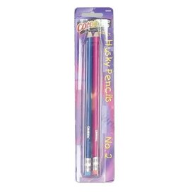 PENCILS  HUSKY SHARPENED - 2 PACK
