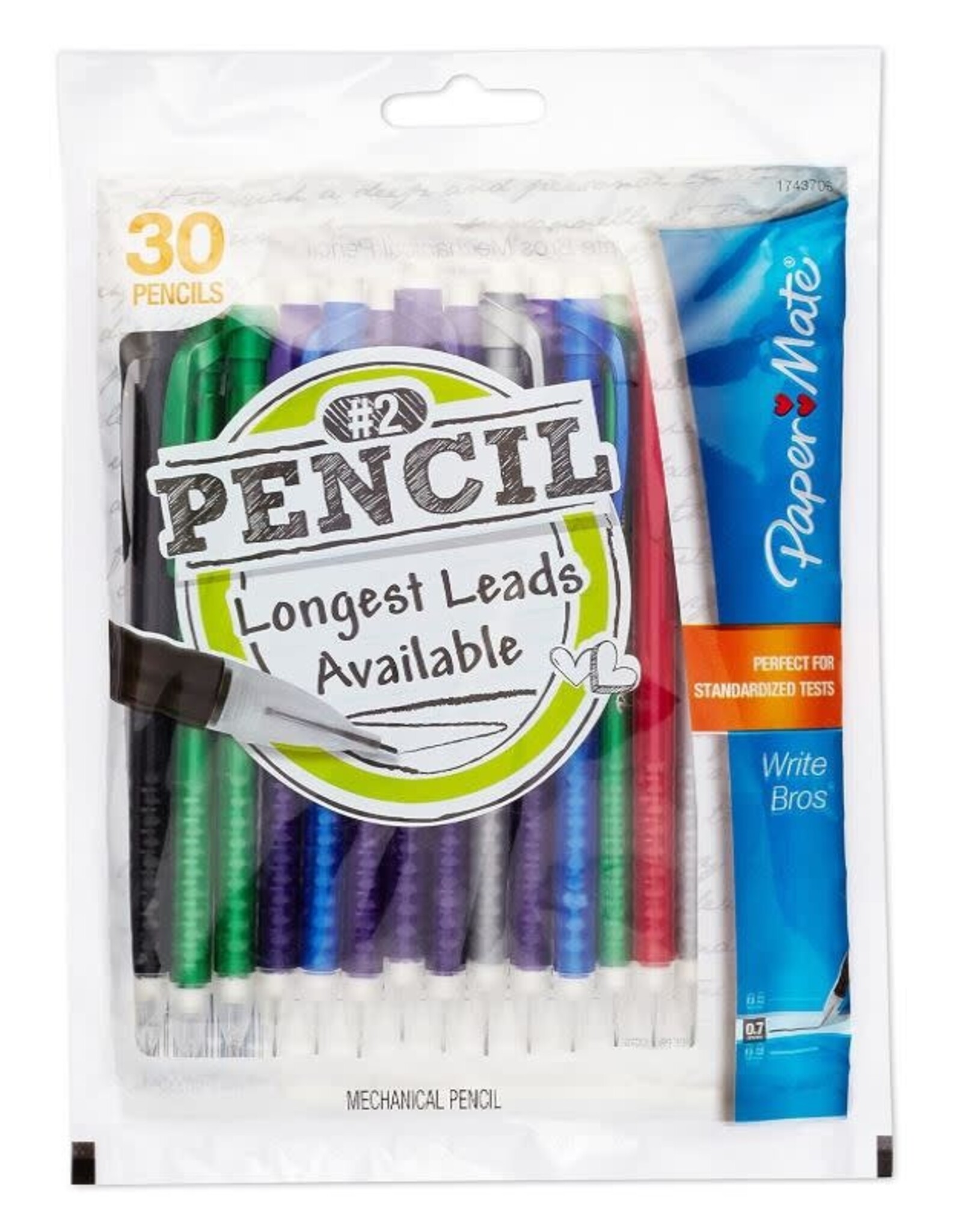 PENCIL PAPER MATE MECHANICAL 0.7 - 30 PACK