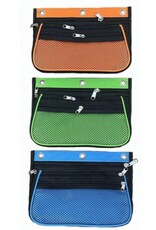 PENCIL POUCH - 3-POCKET - 10.25"X7.25"  EXPANDING