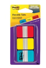 POST-IT DURABLE TABS 1"X1.5" - 66 PACK