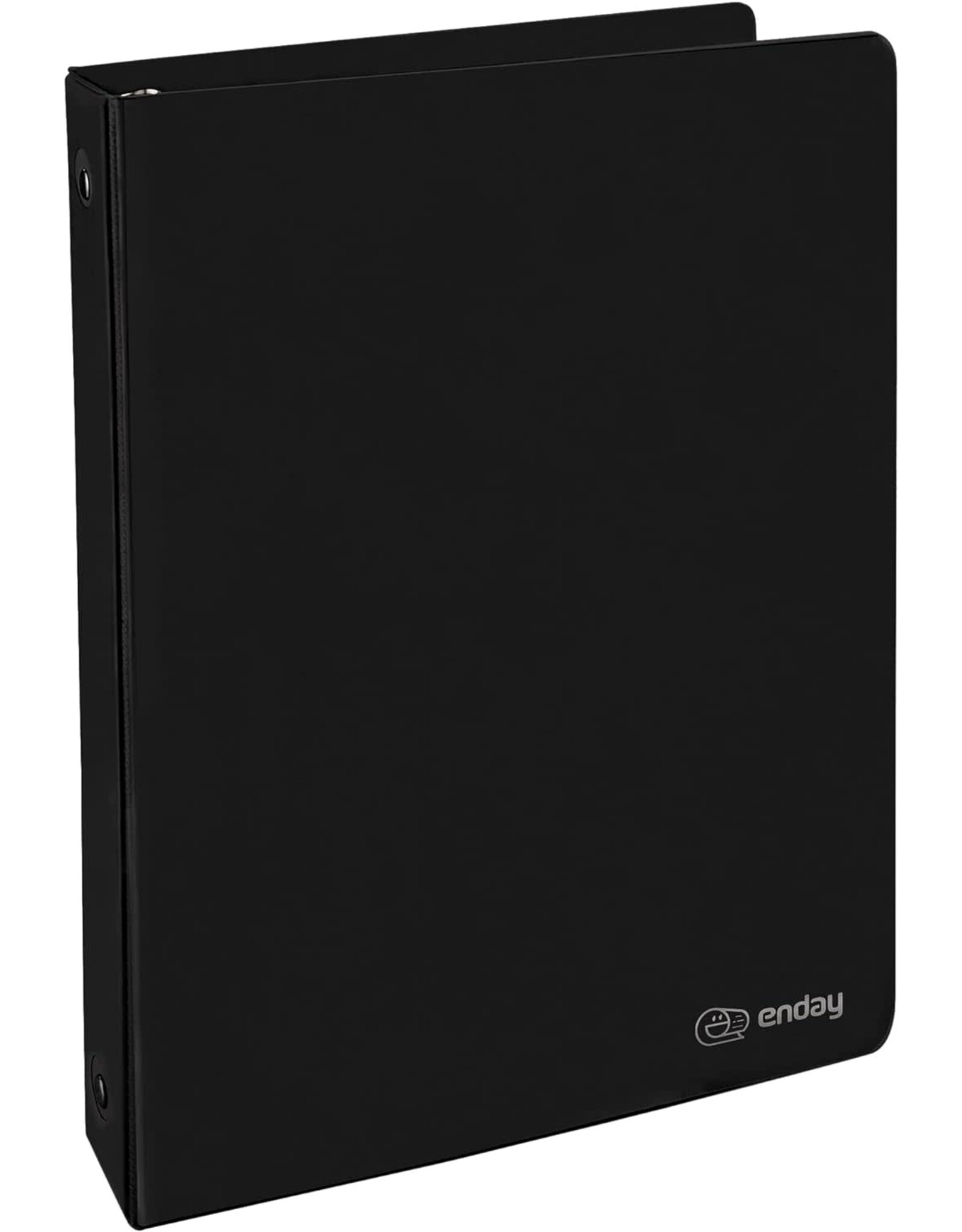 VIEW BINDER: 1" O-RING WITH 2 POCKETS - BLACK