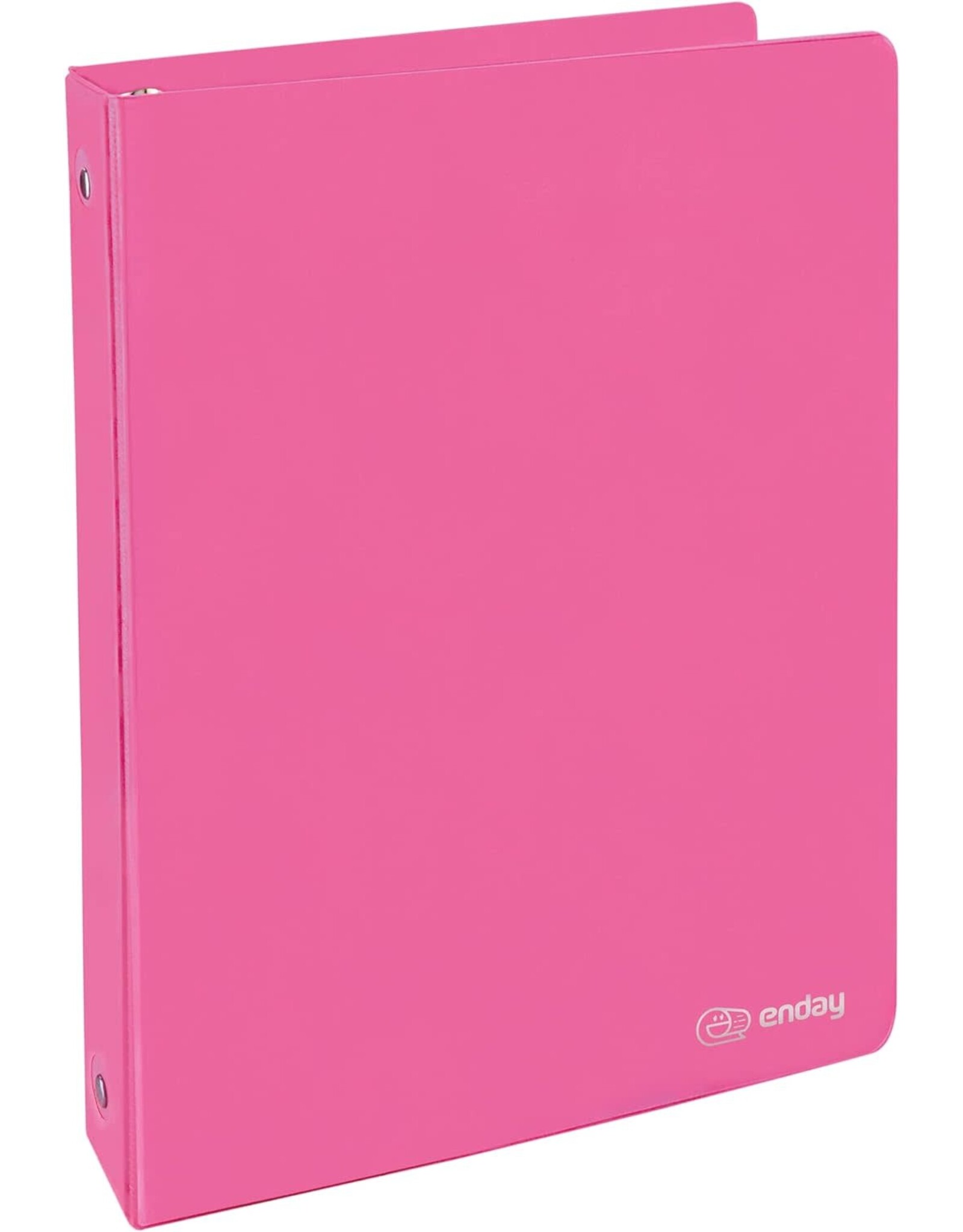 VIEW BINDER: 1" O-RING WITH 2 POCKETS - PINK