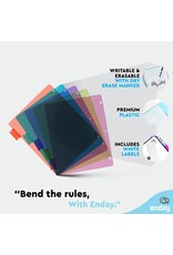 3 RING BINDER DIVIDERS  WITH 5 COLORFUL TABS