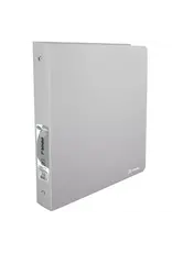 POLY FLEX BINDER: 1" O-RING  - GRAY