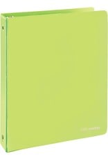 VIEW BINDER: 1.5" O-RING WITH 2 POCKETS - GREEN