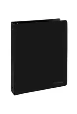 VIEW BINDER: 1.5" O-RING WITH 2 POCKETS - BLACK