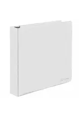 VIEW BINDER: 2" D-RING WITH 2 POCKETS - WHITE VIEW BINDER: 2" D-RING WITH 2 POCKETS - WHITE