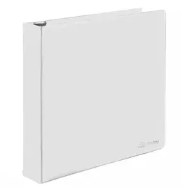 VIEW BINDER: 2" D-RING WITH 2 POCKETS - WHITE