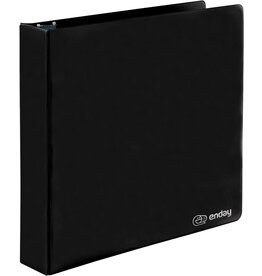 VIEW BINDER: 2" D-RING WITH 2 POCKETS - BLACK