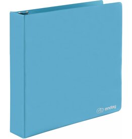 VIEW BINDER: 2" D-RING WITH 2 POCKETS - BLUE