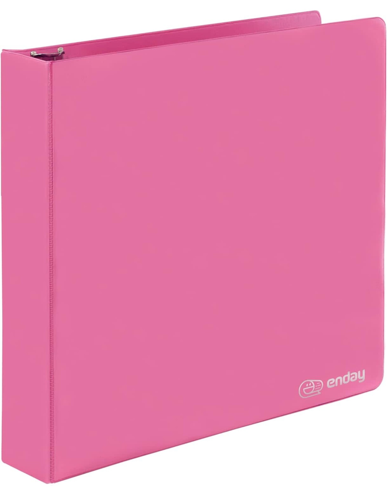 VIEW BINDER: 2" O-RING WITH 2 POCKETS - PINK