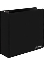 VIEW BINDER: 3" D-RING WITH 2 POCKETS - BLACK