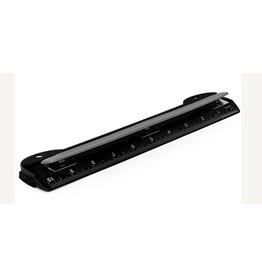 3 HOLE BINDER PAPER PUNCH - BLACK