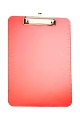 PLASTIC CLIPBOARD 9"X12" - RED
