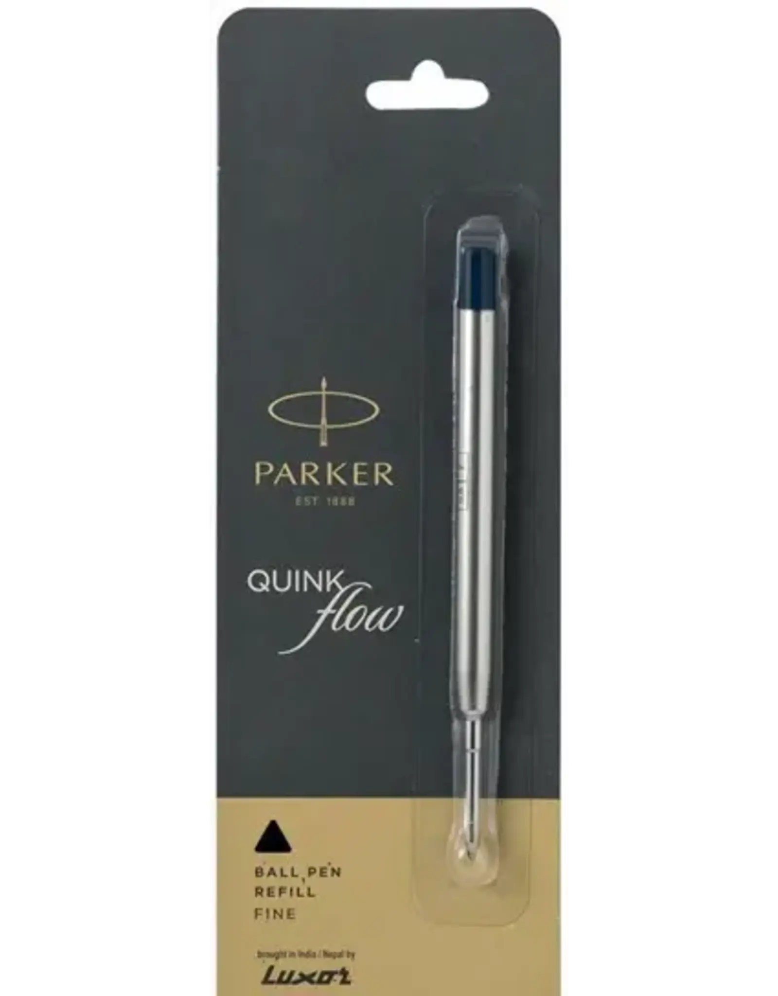 PARKER PEN REFILL  -   BLACK INK FINE POINT
