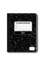 BLACK AND WHITE  COMPOSITION BOOK COLLEGE RULED  100 SHEETS