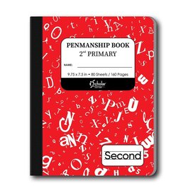 PENMANSHIP  BOOK  -  GRADE 2 -  80 SHEETS