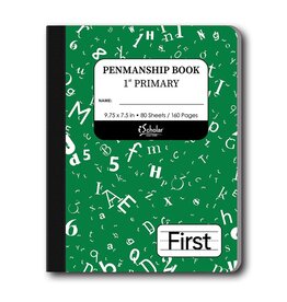PENMANSHIP BOOK -  GRADE 1 -  80 SHEETS