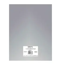 SHRINK FILM CLEAR 8.5x11 - 50 PACK