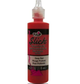 Tulip Tulip  Fabric Paint 4oz-Slick -DEEP  RED