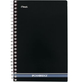 MEAD NOTE PAD: SIDE SPIRAL COLLEGE RULED 4"X6" - 70 SHEETS