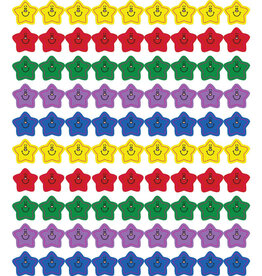 Carson-Dellosa STICKER CHART SEALS: SMILING STARS - 810 PACK