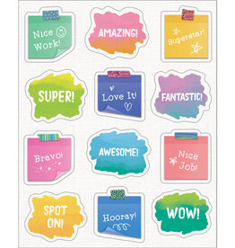 DOODLE MOTIVATOR STICKERS - 72 PACK