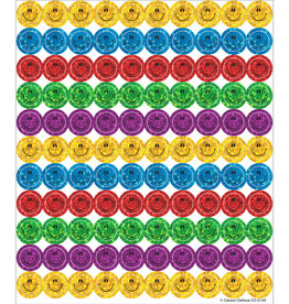Carson-Dellosa STICKERS : SPARKLE SMILE FACE - 440 PACK