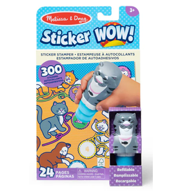 Melissa & Doug STICKER WOW ACTIVITY BOOK PETS  AGE 3+