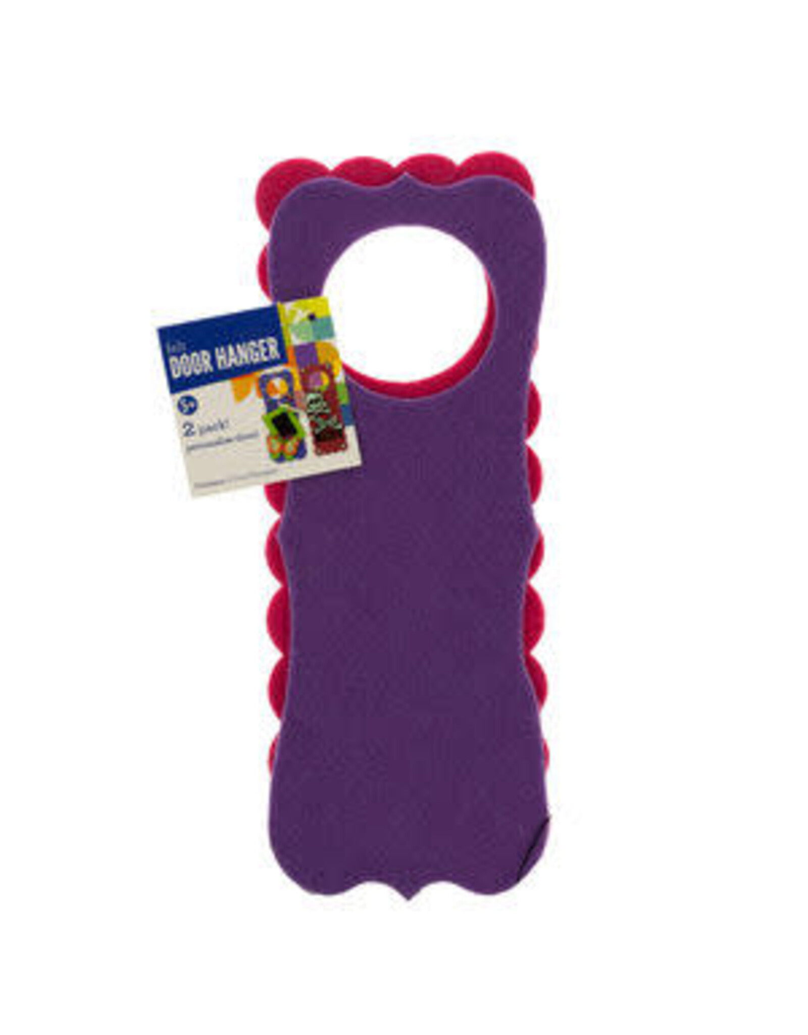 FELT  DOOR HANGERS  2 PACK