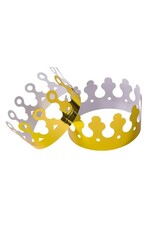 GOLD FOIL CROWNS - 12 PACK