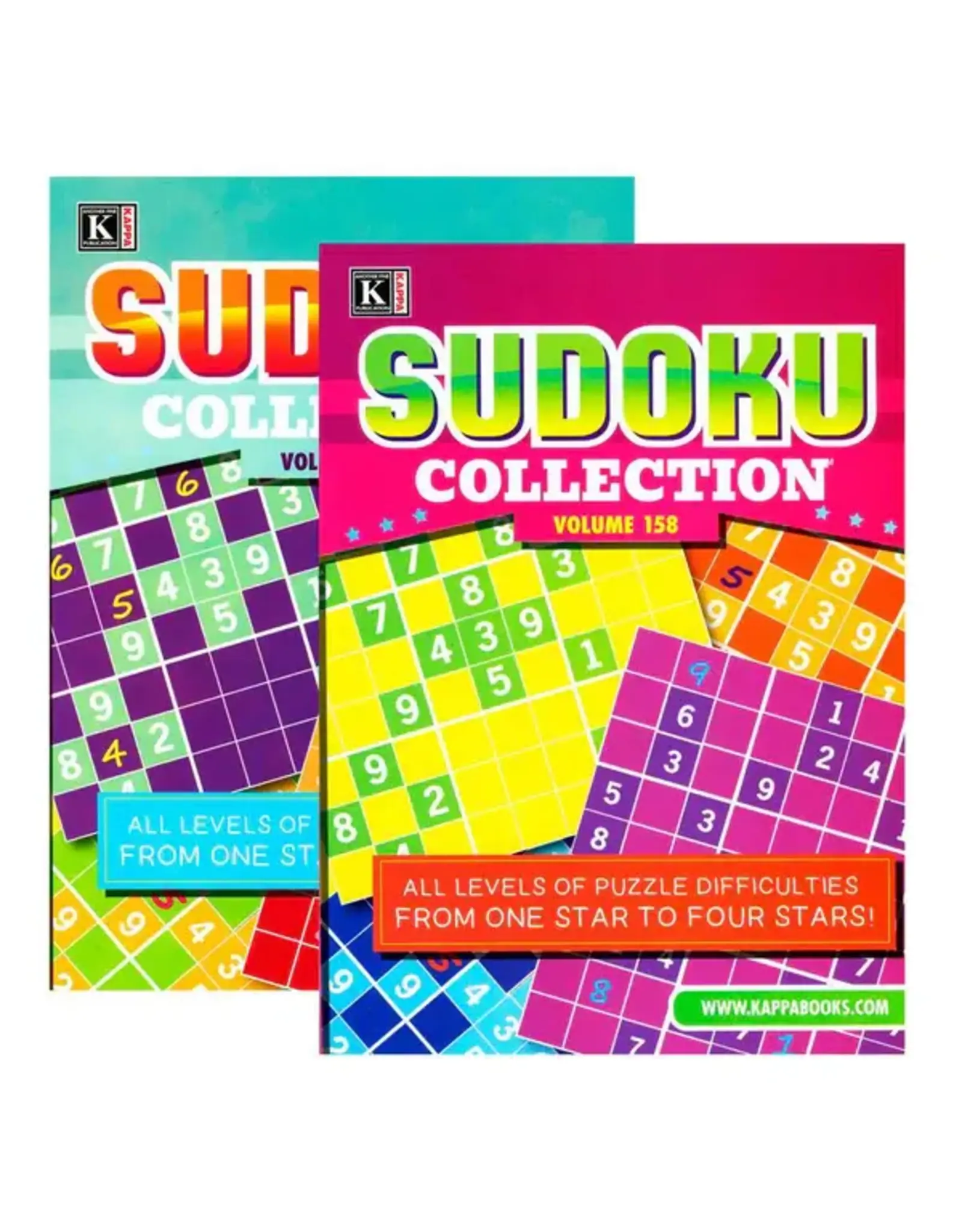 KAPPA SUDOKU BOOK LEVEL 1-4