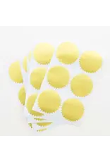NOTARY & CERTIFICATE SEALS 2" GOLD - 42 PACK