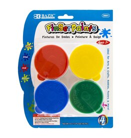 FINGER PAINT - 4 COLOR SET 1.35OZ EACH