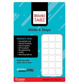 MAVALUS STICKI TABZ 1/2"X5/8" - 120 PACK