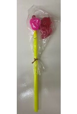 STICKY BALL ON PLASTIC WAND